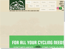 Tablet Screenshot of mandmcycling.com